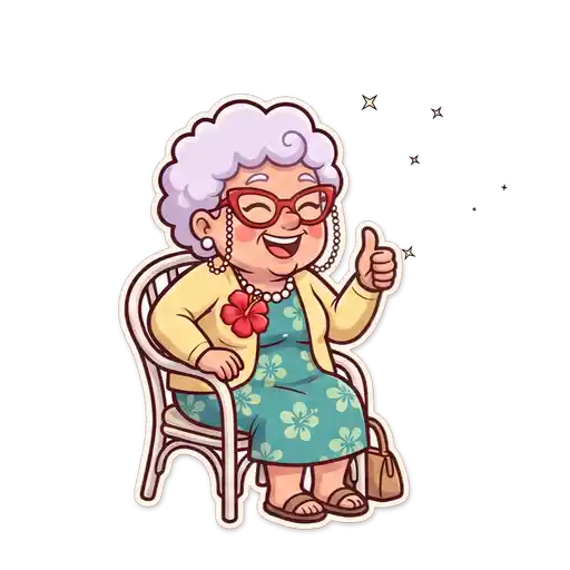 Animated GIF: Nan thumbs up