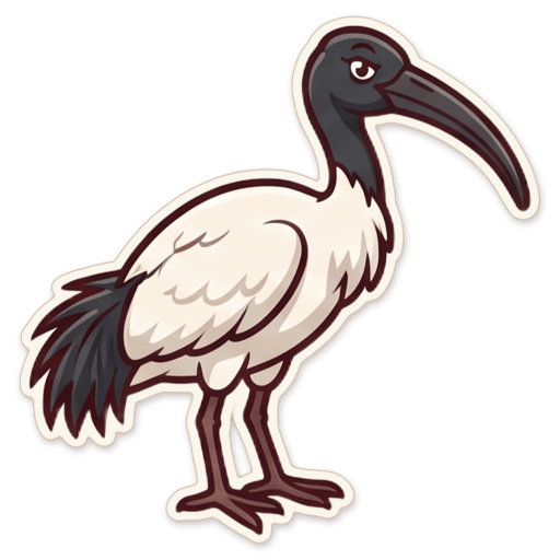 Sticker: Bin chicken