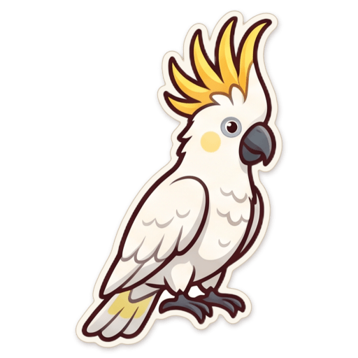 Sticker: Cockatoo