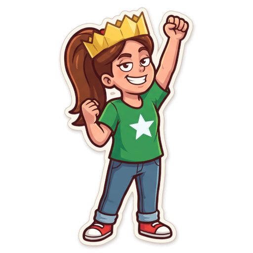 Sticker: Cousin kylie victory