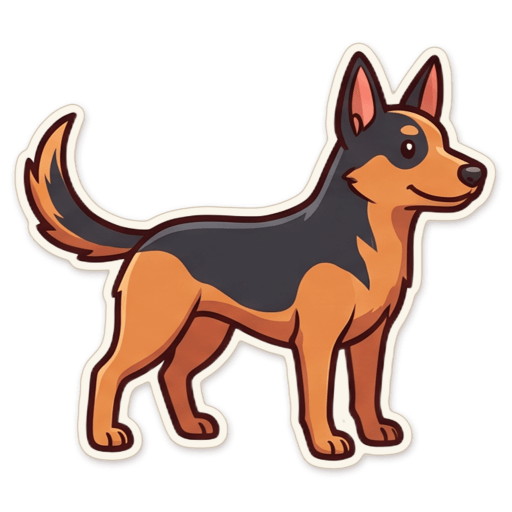 Sticker: Kelpie