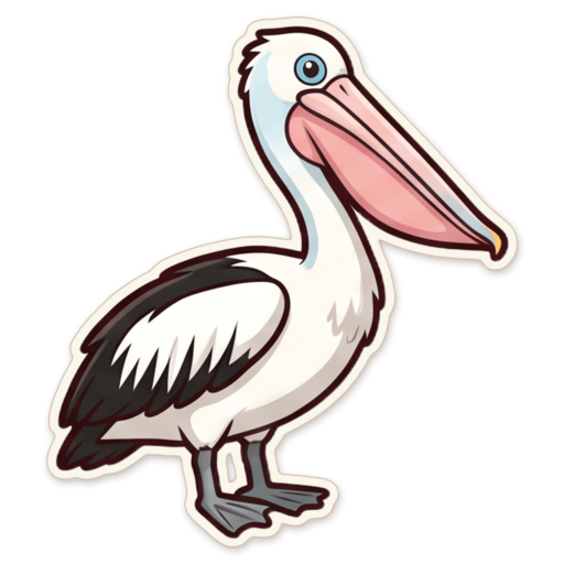 Sticker: Pelican