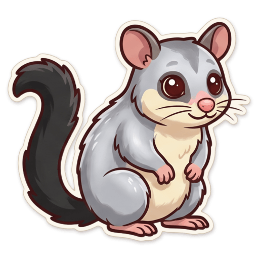 Sticker: Possum