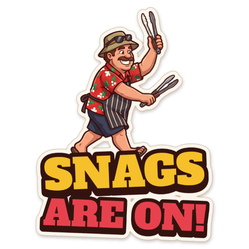 Sticker: Snags are on