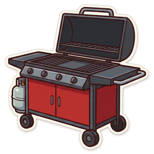Sticker: Snags on the barbie