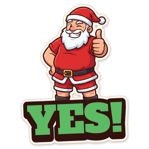 Sticker: Thats a yes